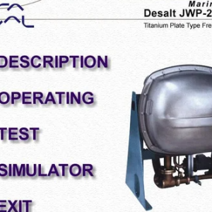 Marine Fresh Water Generator, JWP16