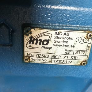 IMO AB PUMP ACE025N3 NVBP 71 STD
