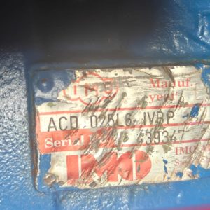 IMO PUMP ACD025L6 IVBP