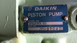 DAIKIN PISTON PUMP V15A1RX-85