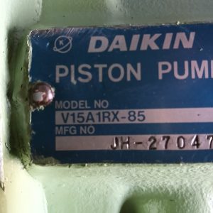 DAIKIN PISTON PUMP V15A1RX-85