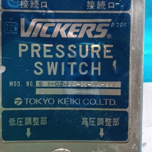 VICKERS PRESSURE SWITCH SG1-02-20-11-JA-S40