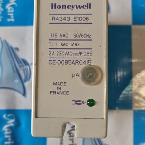 Honeywell R4343 E1006 Flame Detector Relay 115Vac 50/60Hz