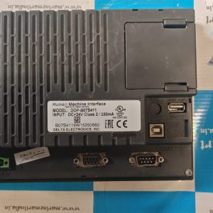 Delta DOP-B07S411 human-machine interface