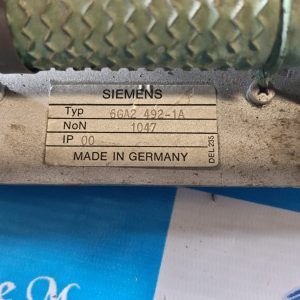 SIEMENS 6GA2 492-1A AUTOMATIC VOLTAGE REGULATOR